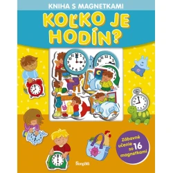Kniha s magnetkami: Koľko je hodín?