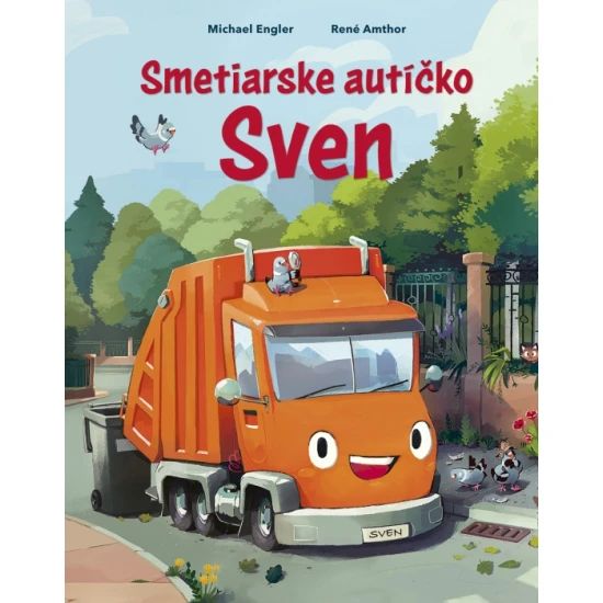 Smetiarske autíčko Sven – obrázková kniha