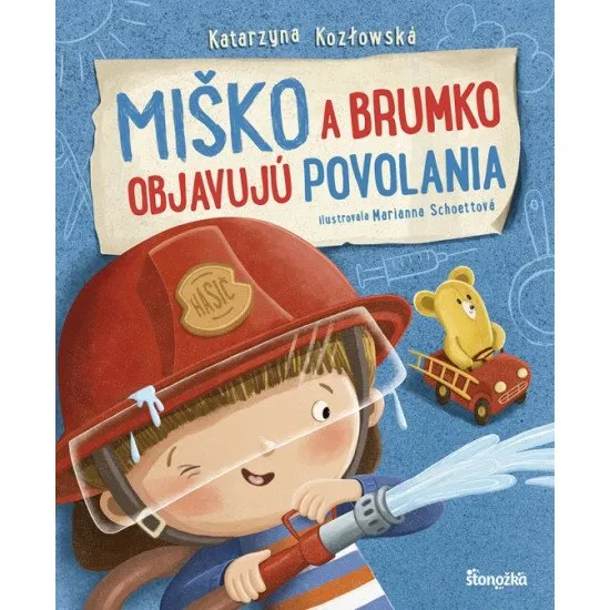 Miško a Brumko deťom predstavujú rozmanité povolania. Kniha deťom odpovedá na rôzne otázky o povolaniach a pomáha objavovať jeho silné stránky.