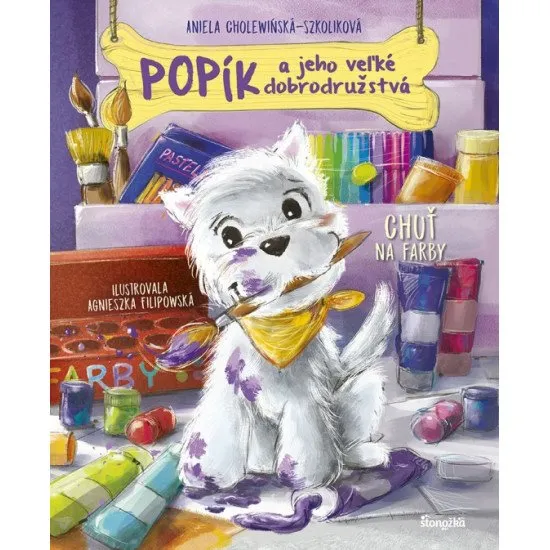 Zoznám sa s Popíkom, ktorý pomáha svojej kamarátke Miške viesť veterinárnu kliniku.