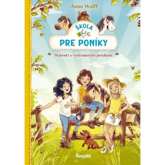 Druhé pokračovanie série Škola pre poníky vám predstaví ďalšie dobrodružstvá Moniky a jej poníka Princa.