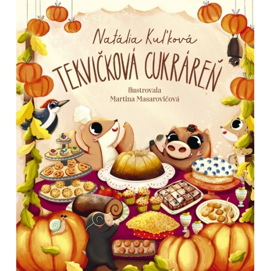 Zvieratká pečú sladkosti na Tekvicových slávnostiach pre dobrý skutok a pomoc opusteným zvieratám.