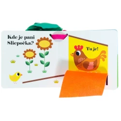 Kde je pani Sliepočka? Knižka do kočíka