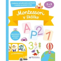 Montessori v škôlke so samolepkami
