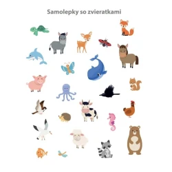 Montessori v škôlke so samolepkami