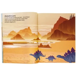 555 samolepiek - Dinosaury