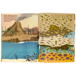 555 samolepiek - Dinosaury