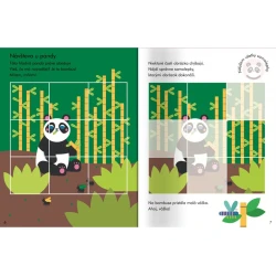 Zvieratá - Skladaj a nalepuj