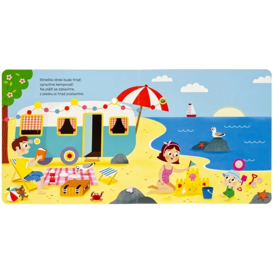 Pri mori - Moja blikajúca zvuková knižka