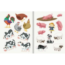 Na farme - Kniha plná samolepiek