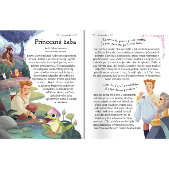 Pôvabná zbierka rozprávok o princeznách, ktorá rozpráva nové dobrodružstvá a inšpiruje deti k fantázii.