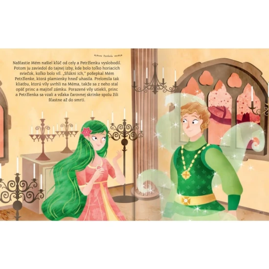 Pôvabná zbierka rozprávok o princeznách, ktorá rozpráva nové dobrodružstvá a inšpiruje deti k fantázii.