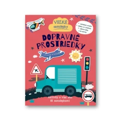 Dopravné prostriedky - veľké samolepky