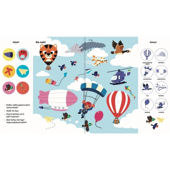 101 vecí na hľadanie a nalepovanie: Dopravné prostriedky - Objavuj svet dopravy