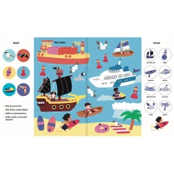 101 vecí na hľadanie a nalepovanie: Dopravné prostriedky