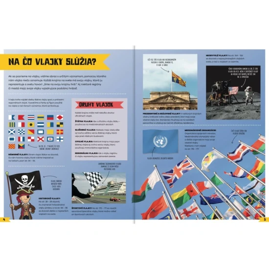 Kniha o vlajkách: Objavte tajomstvá symbolov z celého sveta