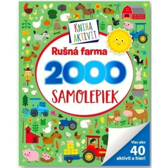 Rušná farma: 2000 samolepiek a množstvo aktivít na farmárskom dvore
