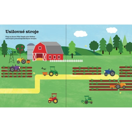 Rušná farma: 2000 samolepiek a množstvo aktivít na farmárskom dvore