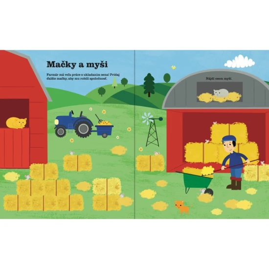 Rušná farma: 2000 samolepiek a množstvo aktivít na farmárskom dvore