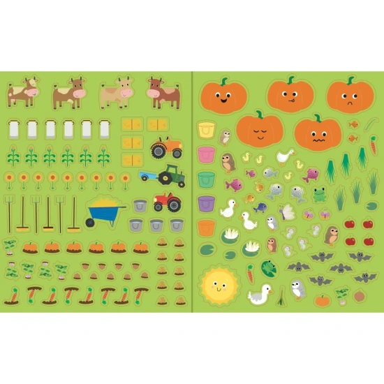 Rušná farma: 2000 samolepiek a množstvo aktivít na farmárskom dvore