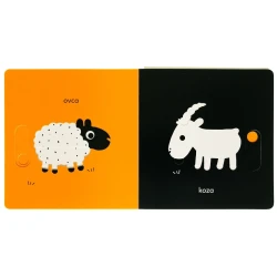 Moje kontrastné zvieratká z farmy