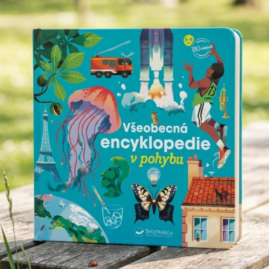 Všeobecná encyklopédia v pohybe – objavujte svet cez ilustrácie a odklápacie okienka