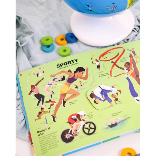 Všeobecná encyklopédia v pohybe – objavujte svet cez ilustrácie a odklápacie okienka