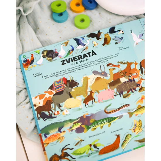 Všeobecná encyklopédia v pohybe – objavujte svet cez ilustrácie a odklápacie okienka