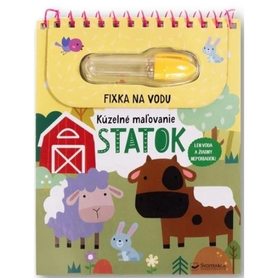Vstúp do sveta farmy: Kúzelné maľovanie s vodnou fixkou