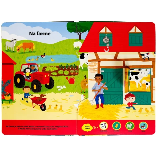 Hľadaj a nájdi zvieratká – Objavuj svet s okienkami!