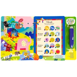 Hľadaj zvieratá Kniha s interaktívnym perom