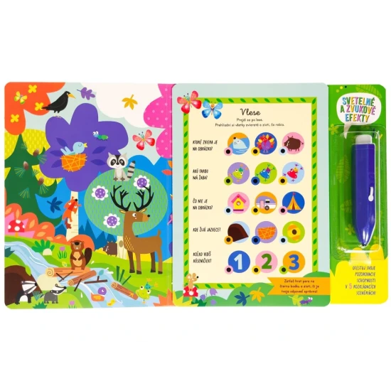 Hľadaj zvieratá – Zábavné učenie s interaktívnym perom