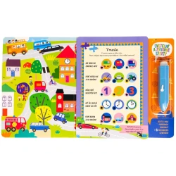 Hľadaj vozidlá Kniha s interaktívnym perom