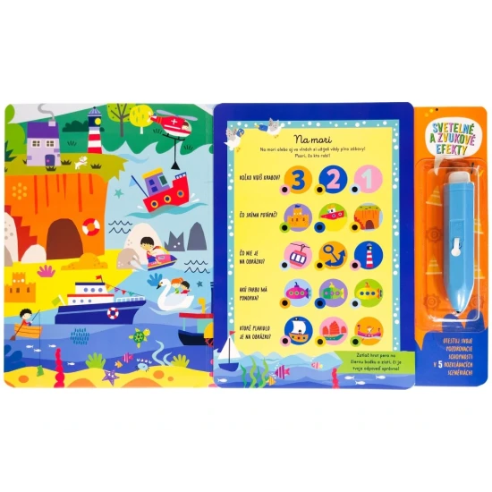 Hľadaj vozidlá – Objav svet dopravy s interaktívnym perom