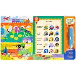 Hľadaj vozidlá Kniha s interaktívnym perom