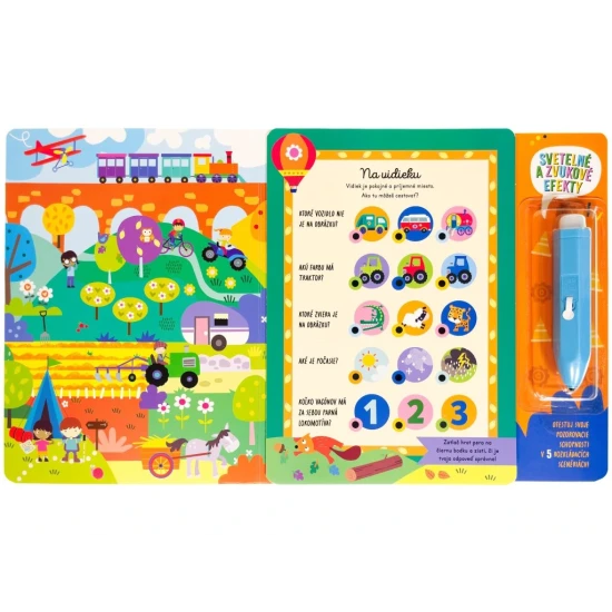 Hľadaj vozidlá – Objav svet dopravy s interaktívnym perom