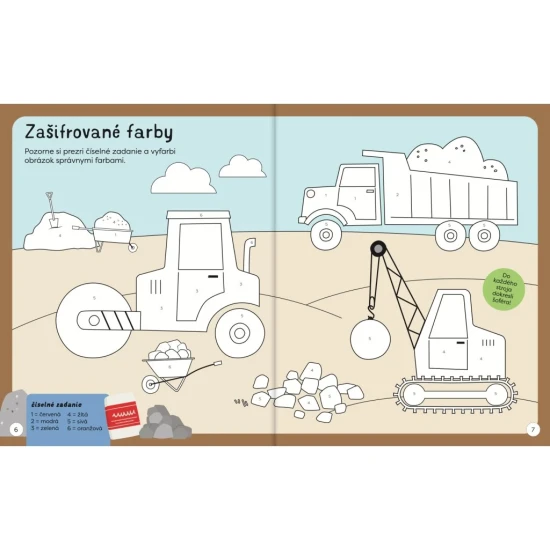 Moje báječné stavenisko – Samolepková zábava pre malých staviteľov