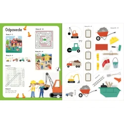 Moje báječné stavenisko Kniha samolepkových aktivít