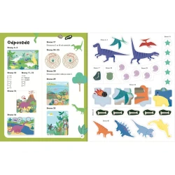 Moje báječné dinosaury Kniha samolepkových aktivít