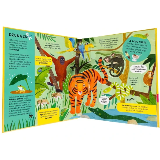 Úžasné zvieratá POP-UP – Zvieratá ožívajú na stránkach!