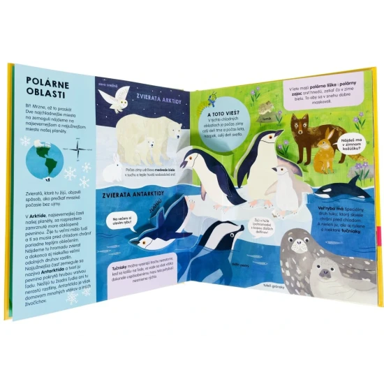 Úžasné zvieratá POP-UP – Zvieratá ožívajú na stránkach!