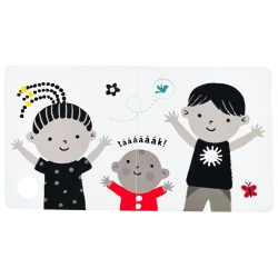 Vitaj na svete! Prvá kontrastná knižka vášho bábätka