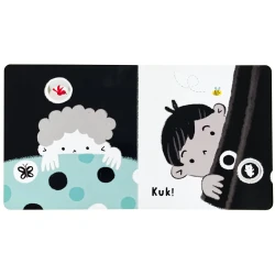 Vitaj na svete! Prvá kontrastná knižka vášho bábätka