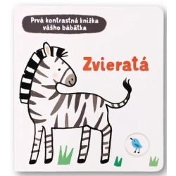 Zvieratá Prvá kontrastná knižka vášho bábätka