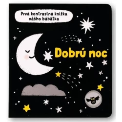 Dobrú noc Prvá kontrastná knižka vášho bábätka