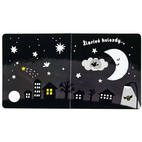 Dobrú noc pre bábätká: Kontrastné obrázky na uspávanie a rozvoj zraku