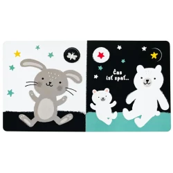 Dobrú noc Prvá kontrastná knižka vášho bábätka