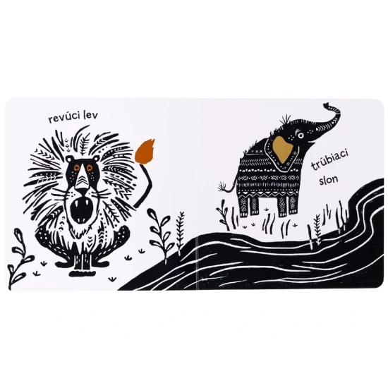 Zvieratá – Úžasná knižka pre deti so zvieratami a farebnými detailmi