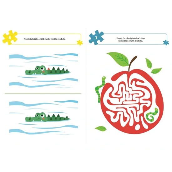 Pracovný zošit s 100 hravými úlohami o prírode pre predškolákov.