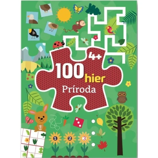 Pracovný zošit s 100 hravými úlohami o prírode pre predškolákov.